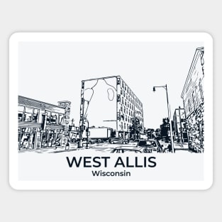West Allis - Wisconsin Magnet
